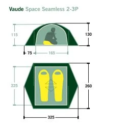 VAUDE SPACE SEAMLESS 2-3P - Kuppelzelt 21 VAUDE SPACE SEAMLESS 2-3P - Kuppelzelt -Marmot Shop 5637736449 dvmemuc space seamless 23p vaude 24