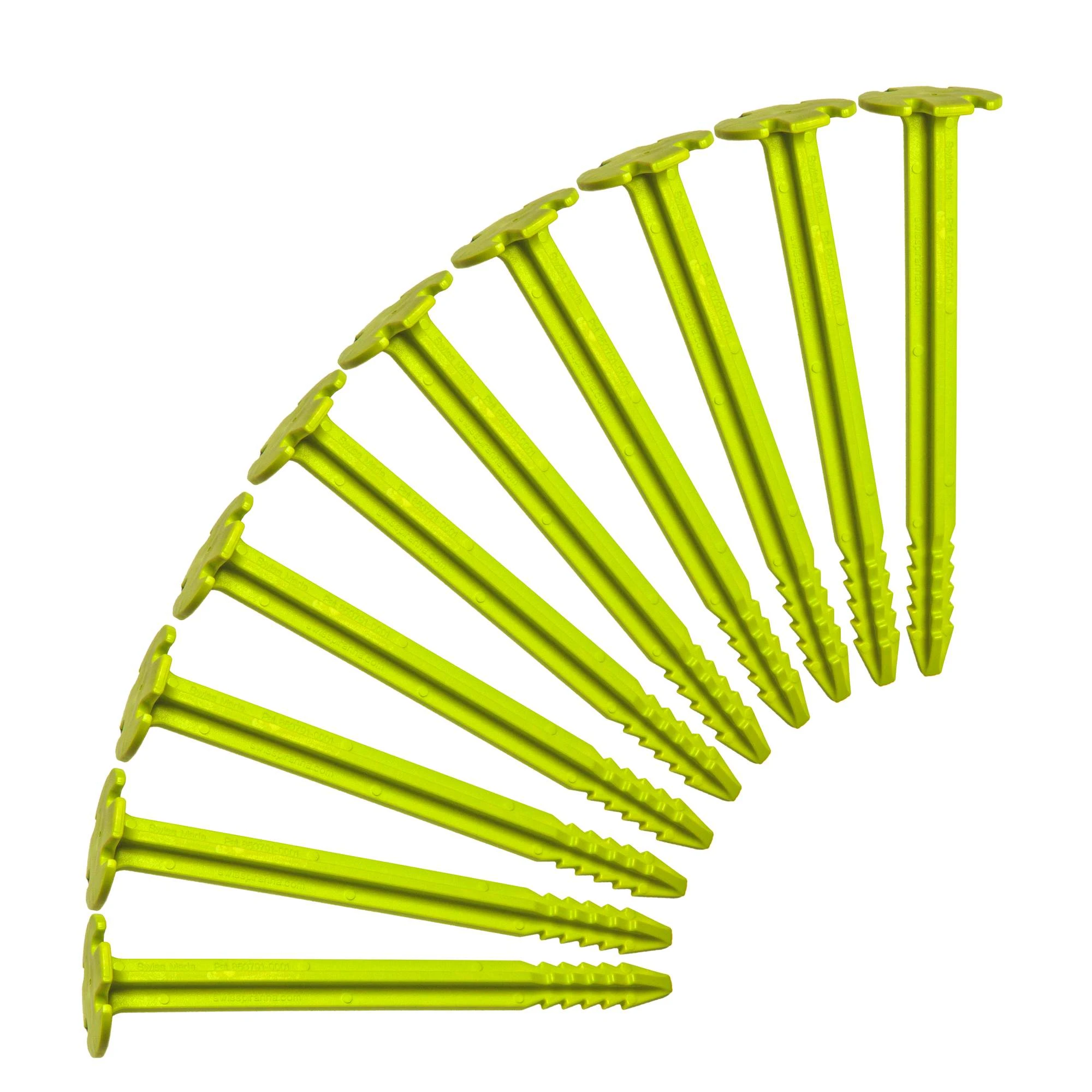 Swiss Piranha ZELTHERINGE 10ER-SET IM SÄCKLI - Zeltheringe 3 Swiss Piranha ZELTHERINGE 10ER-SET IM SÄCKLI - Zeltheringe