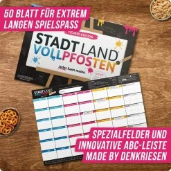 Denkriesen STADT LAND VOLLPFOSTEN - PICASSO EDITION - Reisespiel -Marmot Shop 5637956208 c stadt land vollpfosten picasso edition denkriesen 24