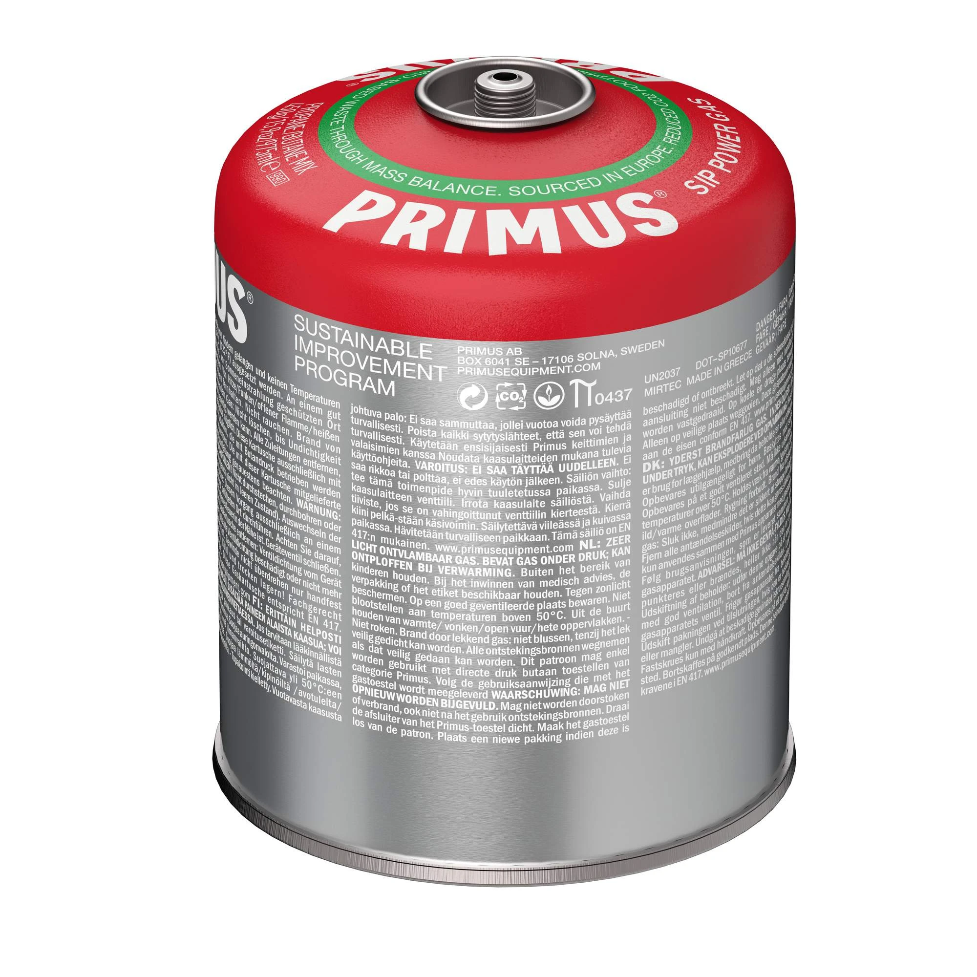 Primus POWER GAS S.I.P 450G - Gaskartusche 3 Primus POWER GAS S.I.P 450G - Gaskartusche