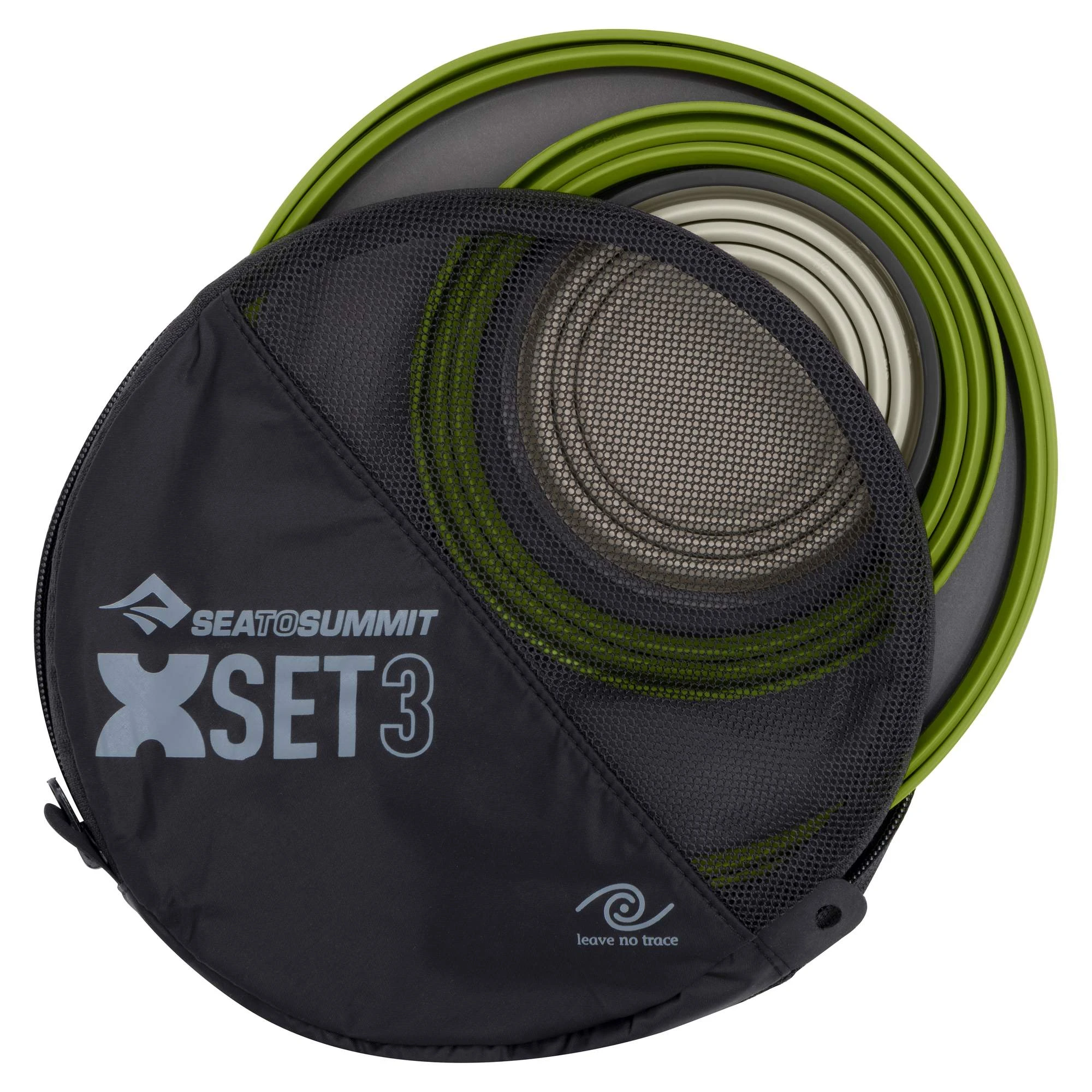 Sea To Summit X-SET: 3-PCE (X-MUG,X BOWL, X PLATE & STORAGE POUCH) - Campinggeschirr – Bild 8