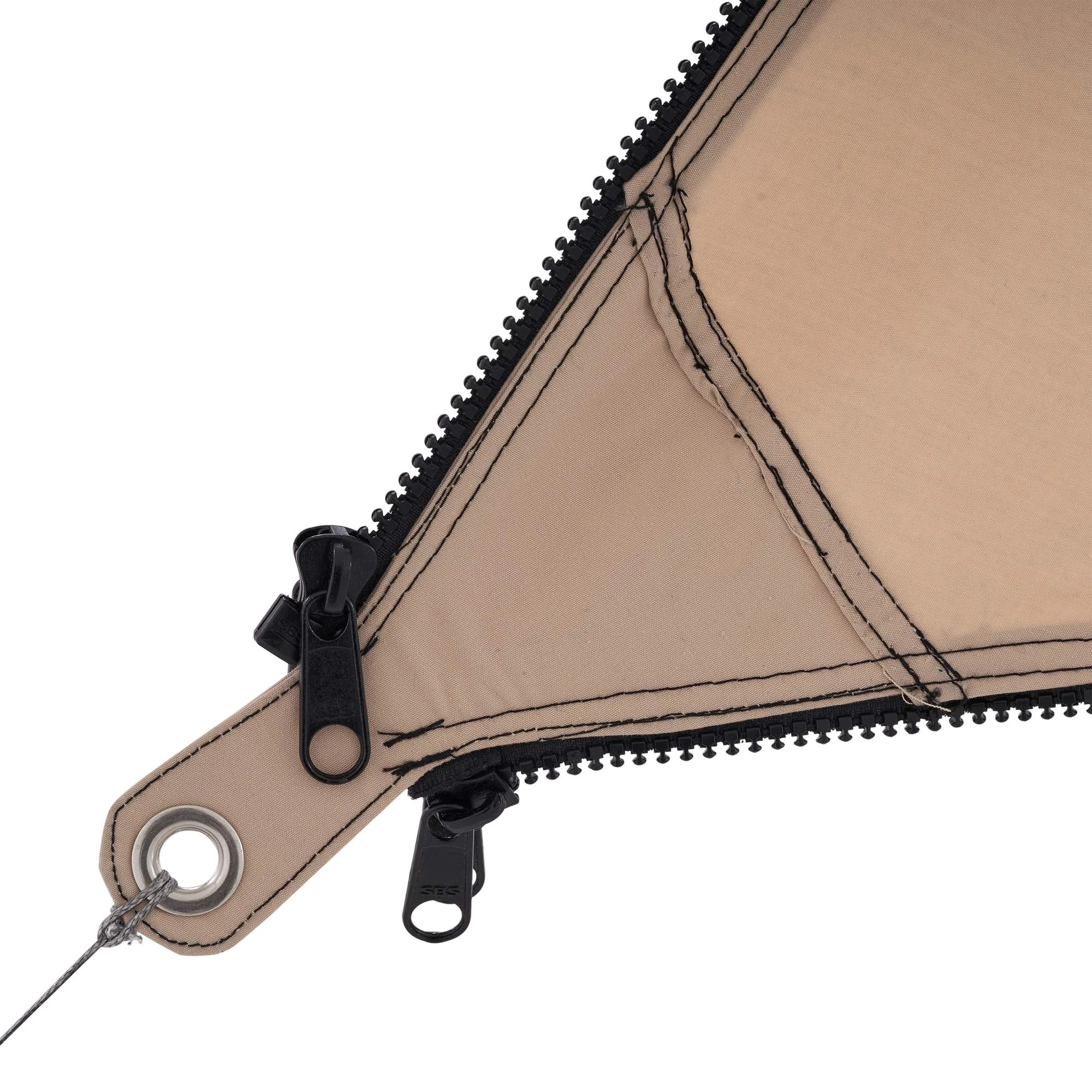 Bent VERBINDBARES SONNENSEGEL TC-ZIP-CANVAS SINGLE AFRIKA DESIGN - Tarp 7 Bent VERBINDBARES SONNENSEGEL TC-ZIP-CANVAS SINGLE AFRIKA DESIGN - Tarp – Bild 6