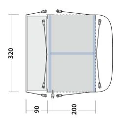Outwell PARKVILLE 200SA - Busvorzelt -Marmot Shop 5638031663 n parkville 200sa outwell 24