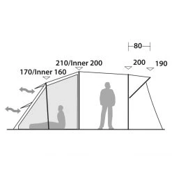 Robens WOLF MOON 5XP - Familienzelt -Marmot Shop 5638037126 k wolf moon 5xp robens 24